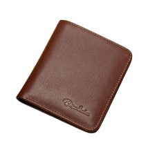  Genuine Leather Men&#39;s Wallets Slim Thin Soft Purse Card Holder Cowskin Best Gif - £63.49 GBP