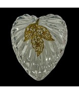 VINTAGE RCR ROYAL CRYSTAL ROCK HEART SHAPED JEWELRY 5” TRINKET BOX MADE ... - $33.85 CAD