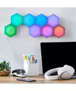 Onn RGBIC Hexagon Lights 8 Count - $41.59