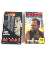 Bruce Willis Die Hard 1 and 3  VHS Tape Set of 2 Block Buster Video Treasure - £7.09 GBP