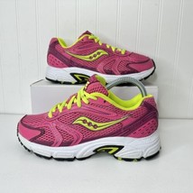 Saucony Oasis Womens Shoes Sneakers Size 7 Pink Yellow 15096-20 Running Athletic - £31.59 GBP