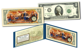 1776-2016 Declaration Of Independence * 240th Anniversary * Genuine U.S. $2 Bill - £10.99 GBP