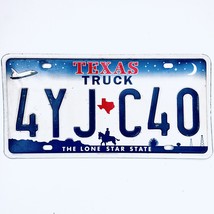  United States Texas Shuttle Truck License Plate 4YJ C40 - £13.25 GBP