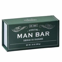 San Francisco Soap Company Hydrating Man Bar, Siberian Fir, 10 Ounce - £11.45 GBP