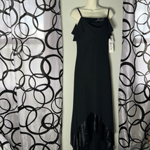 Jeffrey and Dara long evening gown with drape neckline size 8 new with tags - £39.05 GBP