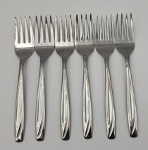 International Silver Stainless Casual Individual Salad Fork - Set of 6 - £11.54 GBP