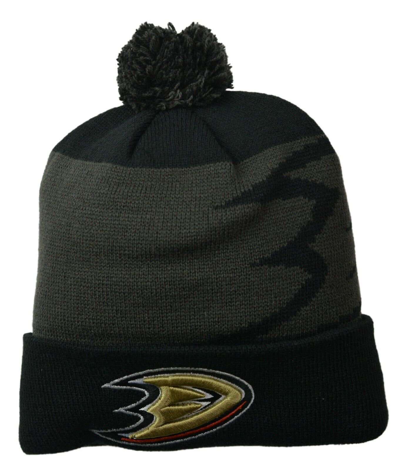 Anaheim Ducks Fan Favorite NHL Kids Knit Beanie Winter Hat with Pom