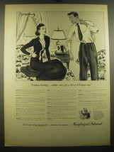 1938 Sanforized Shirts Ad - art by Gilbert Bundy - Listen, George - £14.62 GBP