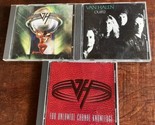 Van Halen Lot of 3 CDs 5150 OU812 For Unlawful Carnage Knowledge - $18.76
