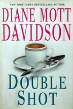 [SIGNED 1st Ed.] Double Shot by Diane Mott Davidson / Hardcover Mystery - £9.18 GBP