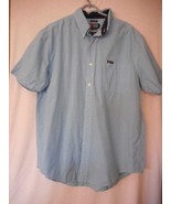 Chaps Short sleeve Size L  cotton Blue checked Shirt - $45.98