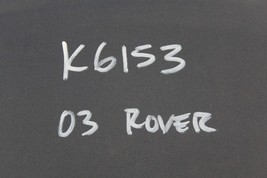 2003-2005 LAND RANGE ROVER REAR LH DRIVER LOWER DOOR MOULDING TRIM K6153 image 2