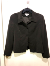 Vintage Dress Barn Womens SZ 14 3 Button Jacket Blazer Lined - $10.88
