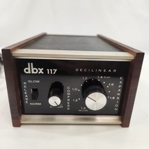DBX 117 Decilinear Dynamic Range Stereo Enhancer Compressor Expander Vtg - $120.75