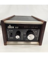 DBX 117 Decilinear Dynamic Range Stereo Enhancer Compressor Expander Vtg - £94.95 GBP