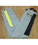 Harley Davidson Gray Mesh Lined Rain Proof Motorcycle Riding Pants Men&#39;s XS - $59.99