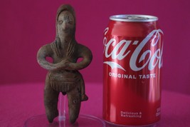 Authentic Pre Columbian Artifact Pretty Lady Tomb Figure Colima Mexico C... - $262.99