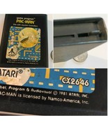 Vintage Atari Pac-Man 1981 game untested Use with Joystick Controllers S... - £10.11 GBP