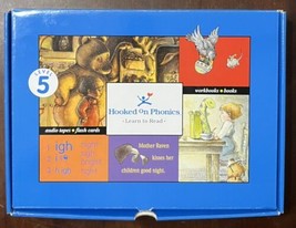 Level 5 Hooked on Phonics Learn to Read Audio Tape Flash Cards Books Com... - £18.75 GBP