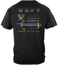 New United States Navy Forged By The Sea T Shirt Usn - £15.56 GBP+