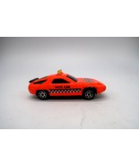 Vintage Sonic Flashers Majorette Pace Car Porsche 928 Turbo Rare Orange ... - $18.22 CAD