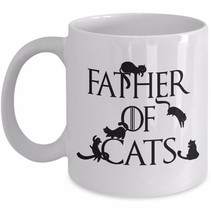 Funny Cat Dad Mug Father of Cats Game of Thrones Gift Husband Coffee Christmas - £15.22 GBP