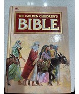 THE GOLDEN CHILDREN&#39;S BIBLE Large Hardcover Illustrated Book 1993 - £10.61 GBP
