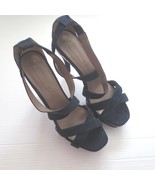 BCBG Maxazria Alaia Leather Blue Shoes - Size 9.5 - NEW - $44.99