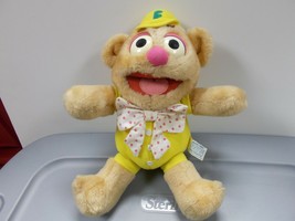 Hasbro Softies Fozzie Bear Plush Doll 12&quot; Tall Vintage 1985 - £7.52 GBP
