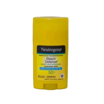 Neutrogena Beach Defense Sunscreen Stick SPF 50+ 1.5 oz Face &amp; Body Broa... - $12.99