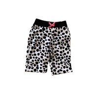 Jumping Beans Girls Infant Baby Size 6 months black white fleece pants C... - $7.69