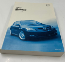 2007 Mazda 3 Owners Manual OEM B04B40087 - $13.49