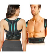 back brace posture corrector for women and men,Fully Adjustable Straigh ... - £15.15 GBP