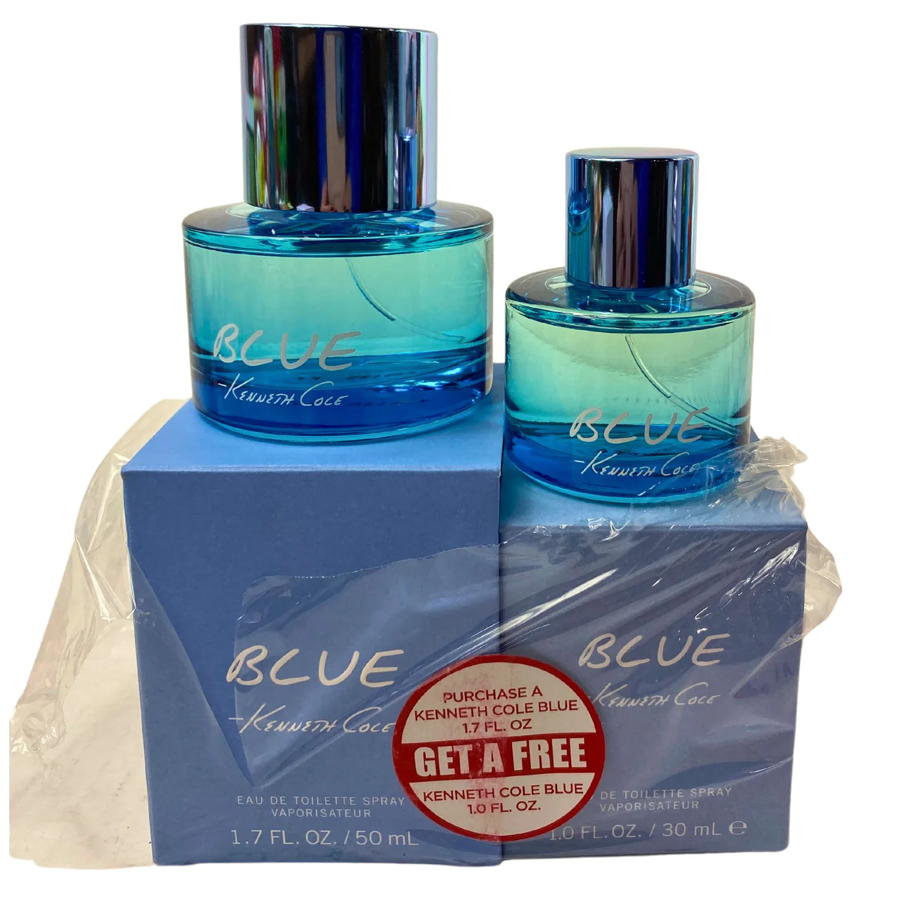 Kenneth Cole Blue 2-piece EDT Spray for Men, 1.7 Oz. and 1 oz Duo - £27.49 GBP