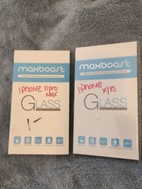 Iphone Screen Protector 2 Boxes 3 And 2 Pack for iPhone X, XS, 11 Pro  Maxboost - £5.52 GBP
