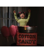 Halloween Animated COTTON CANDICE Crying Carnival Haunted House Decorati... - £230.59 GBP