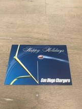 2003 San Diego CHARGERS STH Christmas Card Drew Brees Tomlinson Doug Flutie - €25,93 EUR