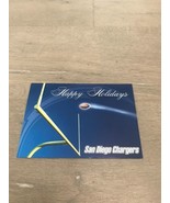2003 San Diego CHARGERS STH Christmas Card Drew Brees Tomlinson Doug Flutie - €25,93 EUR