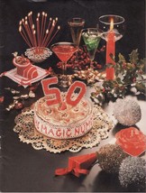 25th 50th Anniversary Birthday Cake Band Mum Lace Doily Tray Crochet Pat... - $8.99