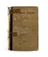 Complete Algebra For Schools Academies Antique Text Book 1895 George Hul... - £44.74 GBP