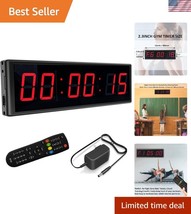 Durable 2.3-Inch LED Fitness Timer with Adjustable Brightness for Home Gym - $1,961.42 MXN