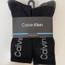 Calvin Klein Cushioned Ribbed Crew Socks 7-12 mens shoes - £22.38 GBP