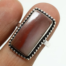 Red Jasper Gemstone Handmade Fashion Good Friday Gift Ring Jewelry 8&quot; SA 4959 - £4.14 GBP