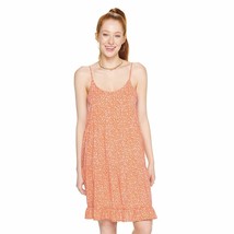SO® Tiered Cami Dress Coral Floral Women&#39;s JR. Sz L NWT MSRP$36 - $365.67 MXN