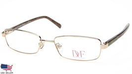 New Diane Von Furstenberg Dvf 8003 718 Gold Eyeglasses Frame 53-16-135 B28mm - £36.98 GBP