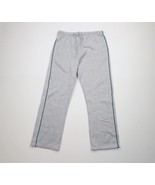 Vintage 80s 90s Streetwear Mens Large Striped Triblend Sweatpants Heathe... - $84.10