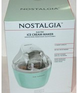 Nostalgia Electric One Pint Ice Cream Maker Gelato Frozen Yogurt Sorbet - $610.54 MXN