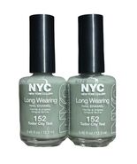 2X NYC LONG WEARING NAIL ENAMEL - Nail Polish Color #152 Tudor City Teal - $9.69 CAD
