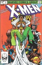 The Uncanny X-Men Annual! Comic Book #6, Marvel 1982 FINE - £2.35 GBP