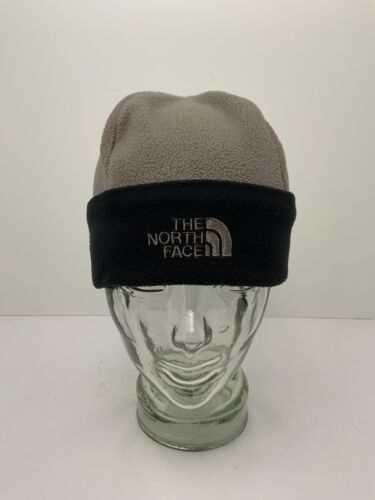 Primary image for Vintage The North Face Hat Beanie USA Fleece TNF Embroidered Logo Warm Cap EUC!